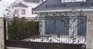Купить откатные ворота кованые Михайловка, цена от 2774 руб.